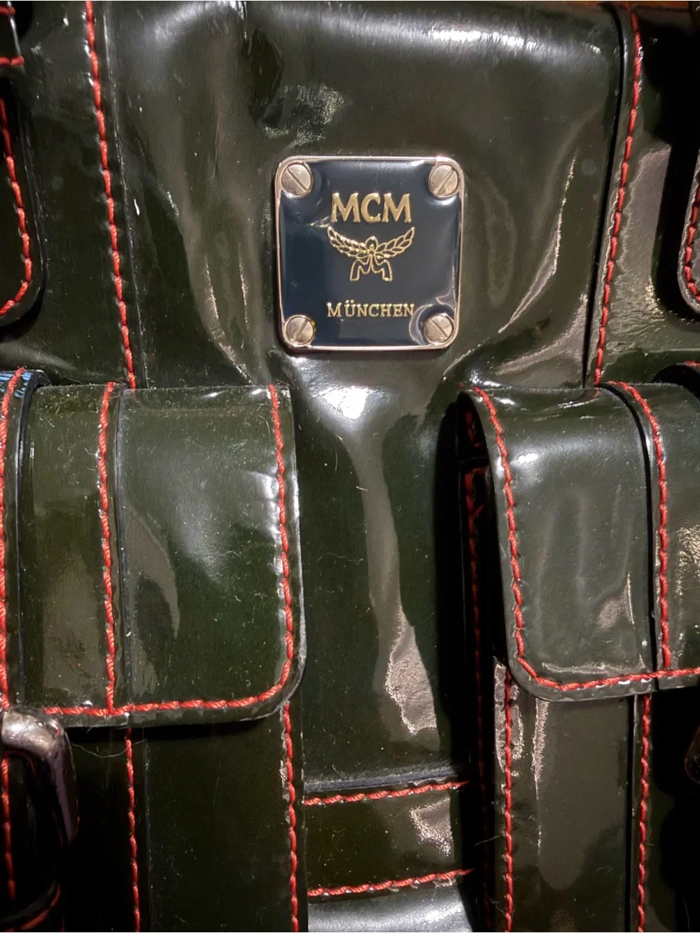 MCM boston bag